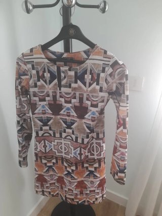 Vestido corto mujer