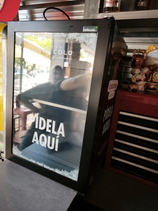 Nevera pequeña Cruzcampo