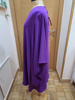 Vestido Morado Carolina Herrera Talla L