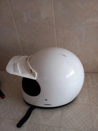 Casco DMD Racer Talla S Blanco