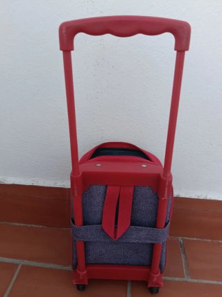 Mochila Carro Mickey Mouse Infantil