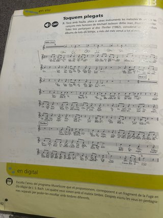 Libro Música ESO 1 - Casals