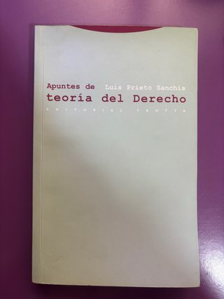 Apuntes de teoría del derecho