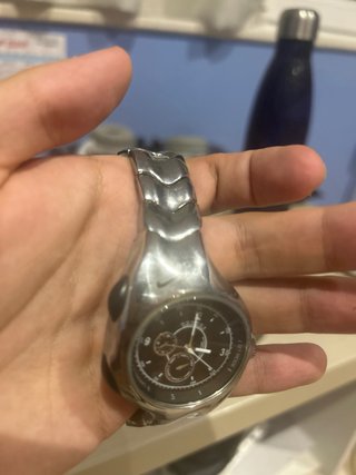 Reloj Nike Truax Negro y Plateado