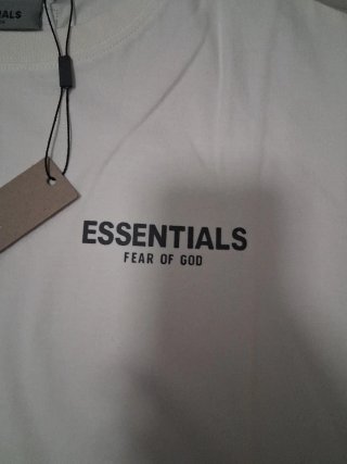Maglietta ESSENTIALS bianca taglia unica