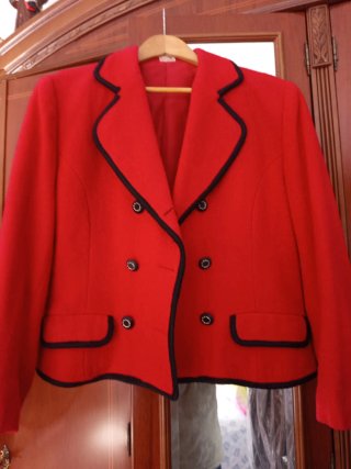 Chaqueta Chica   Modelo Chanel Roja