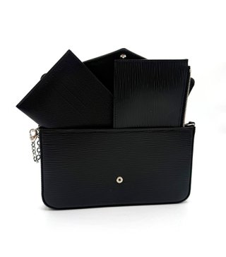 Bolso Louis Vuitton Félicie Negro
