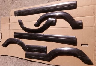 112-ALETINES Y MOLDURAS TALONERAS CITROEN ZX 16V