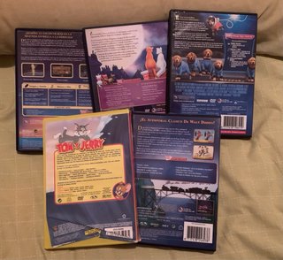 Lote 5 Películas DVD Disney Clásicos