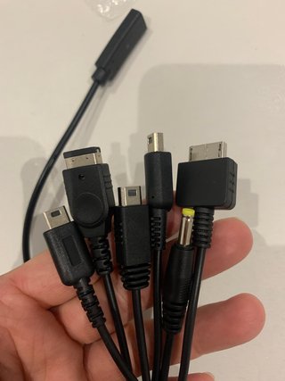 Cable USB-C 6 en 1: 3DS, DS Lite, PSP y Vita