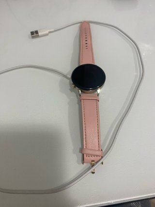Reloj Inteligente Dorado y Rosa