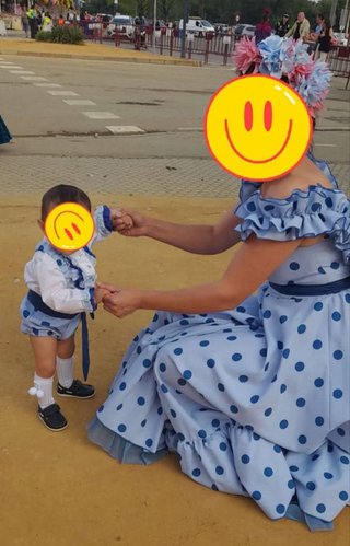 Traje Flamenca y Ropita Niño