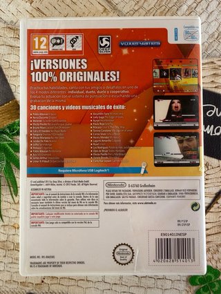 Pack de 3 juegos para Nintendo Wii.
