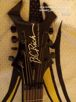BC Rich Warlock Platinum Pro 7 Cuerdas