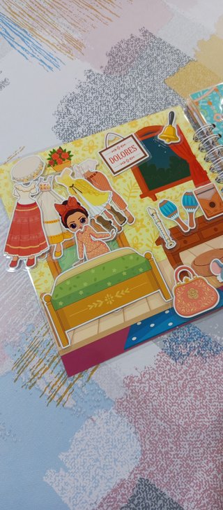 Libro Magia en el corazón interactivo velcro