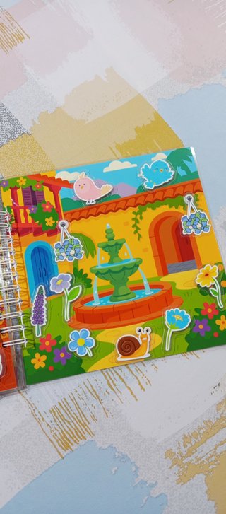 Libro Magia en el corazón interactivo velcro