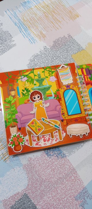 Libro Magia en el corazón interactivo velcro