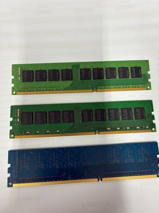 Pack 20GB RAM DDR3 ECC UDIMM 1600 Samsung+Hynix