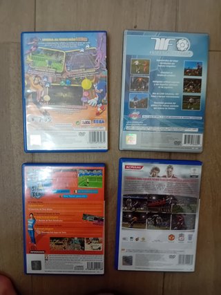 Pack 4 Juegos PS2 Deportivos