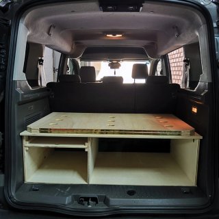 Kit camper con colchon ford transit connect