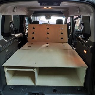 Kit camper con colchon ford transit connect