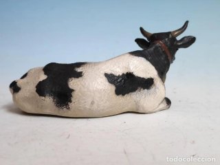 Vaca Frisona Tumbada Lineol 1950
