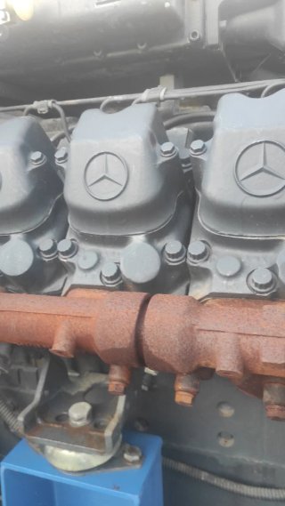 Generatore Mercedes Benz allagatocon 54ore di funz
