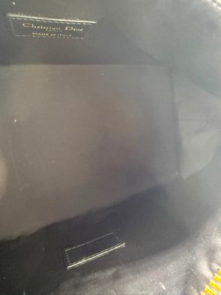 Bolso Dior Vanity Negro Multicolor