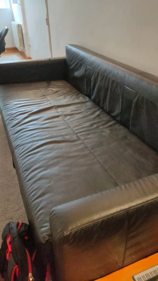 Sofá Cama IKEA FRIHETEN Negro