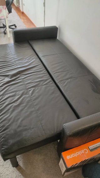 Sofá Cama IKEA FRIHETEN Negro
