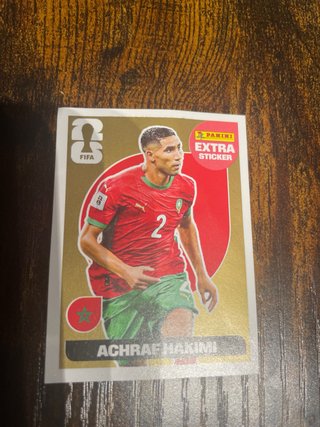 Pegatinas Bronce Mbappe, Pedri y Hakimi