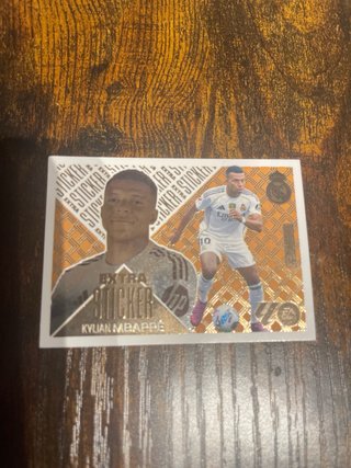 Pegatinas Bronce Mbappe, Pedri y Hakimi
