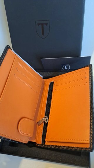 Cartera Hombre Negra Teehon