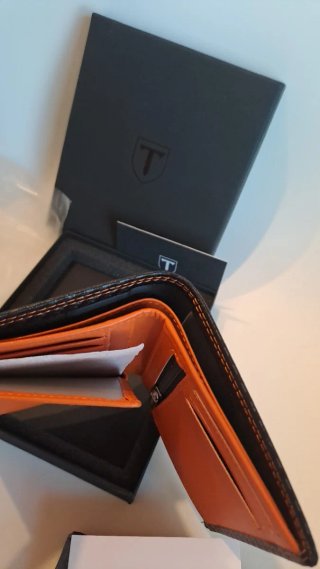Cartera Hombre Negra Teehon