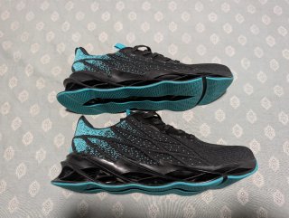 Zapatillas Blade Runner negras y turquesa Talla 43