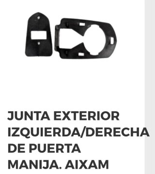 Juntas Maneta Exterior Aixam Minauto a partir 2010