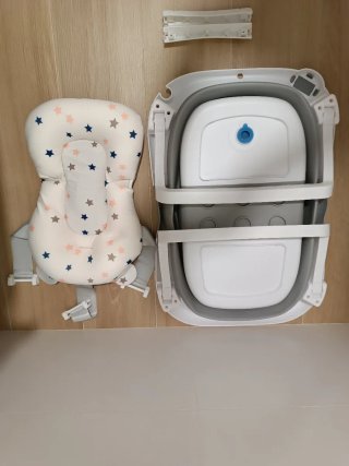 Bañera Plegable Bebé con Cojín reductor