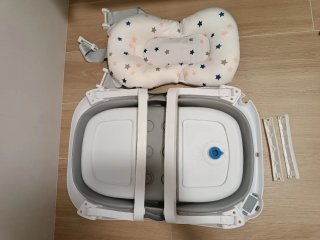 Bañera Plegable Bebé con Cojín reductor