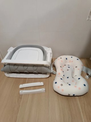 Bañera Plegable Bebé con Cojín reductor