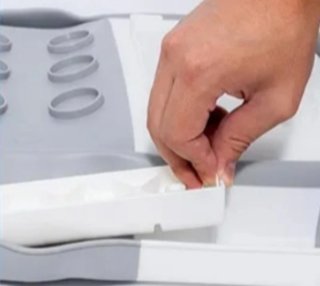 Bañera Plegable Bebé con Cojín reductor