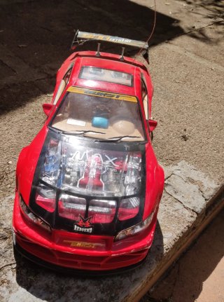 Coche teledirigido rojo TDK Extreme