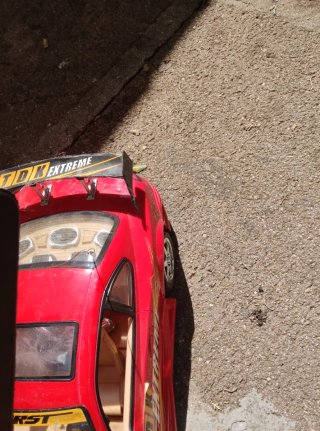 Coche teledirigido rojo TDK Extreme