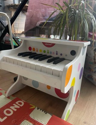 Piano Janod Confeti Madera