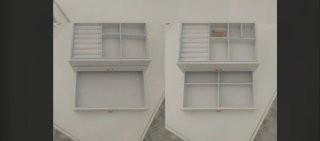 Portagioie bianco e oro