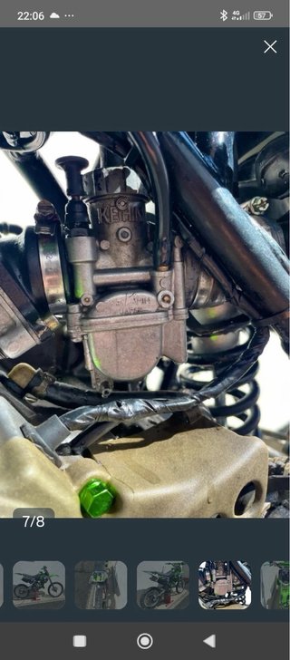 Kawasaki Moto Cross Kx100
