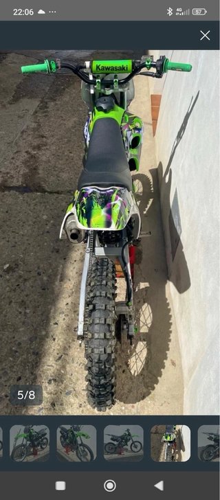 Kawasaki Moto Cross Kx100