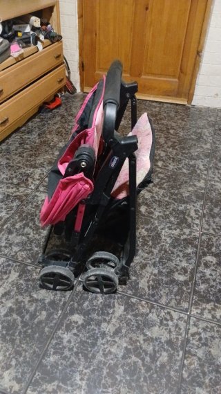 Silleta de paseo ligera rosa