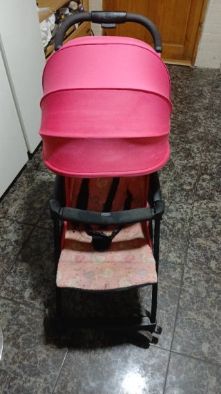 Silleta de paseo ligera rosa