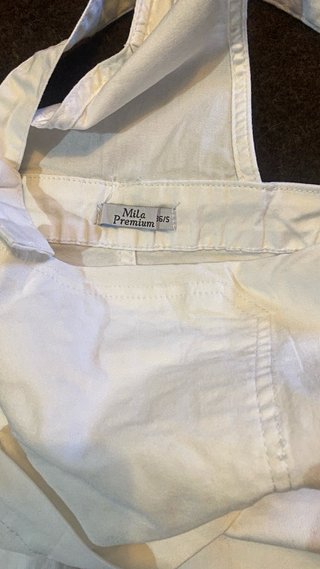 Peto corto blanco verano
