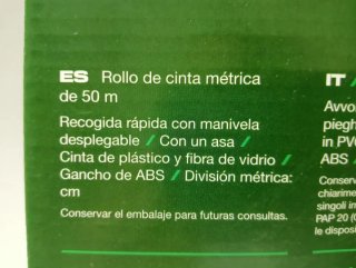50 Metros Cinta Métrica PARKSIDE